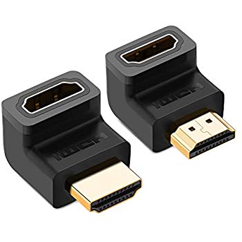 Connecteur HDMI mal-Femel - Coude