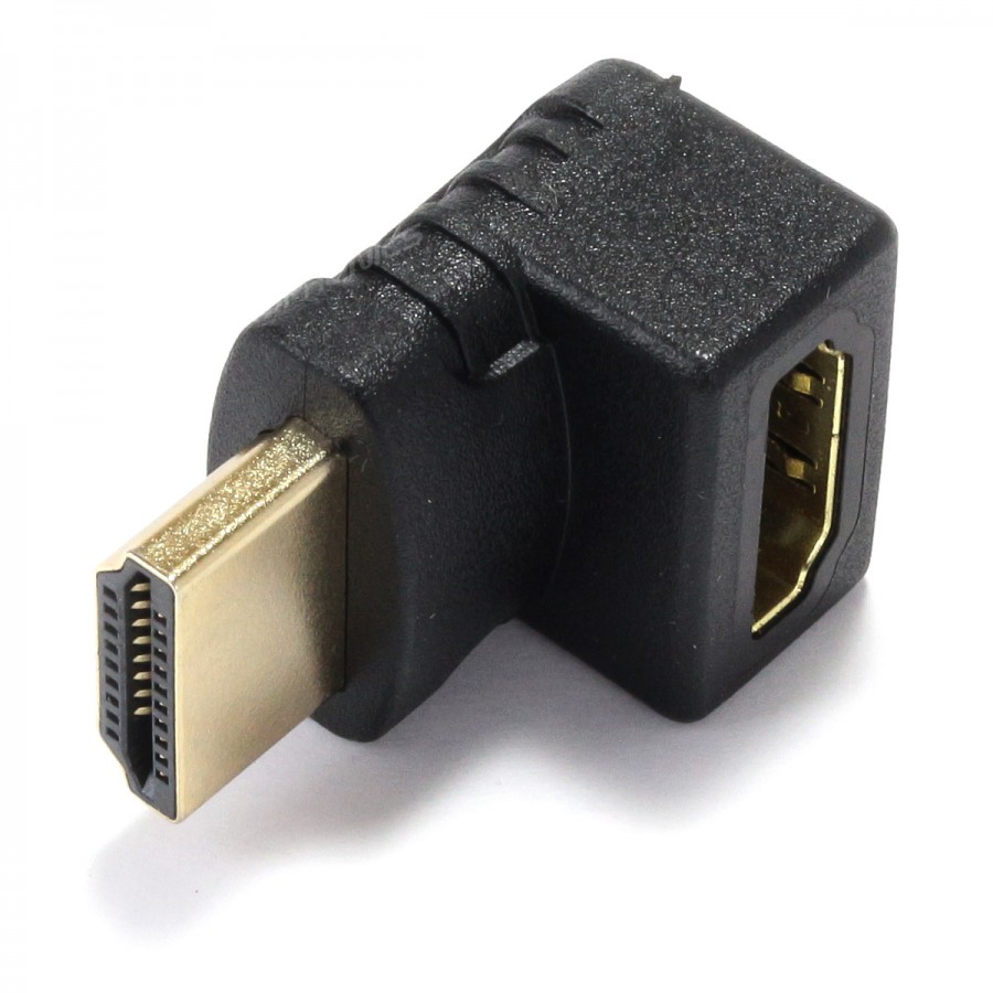 Connecteur HDMI mal-Femel - Coude