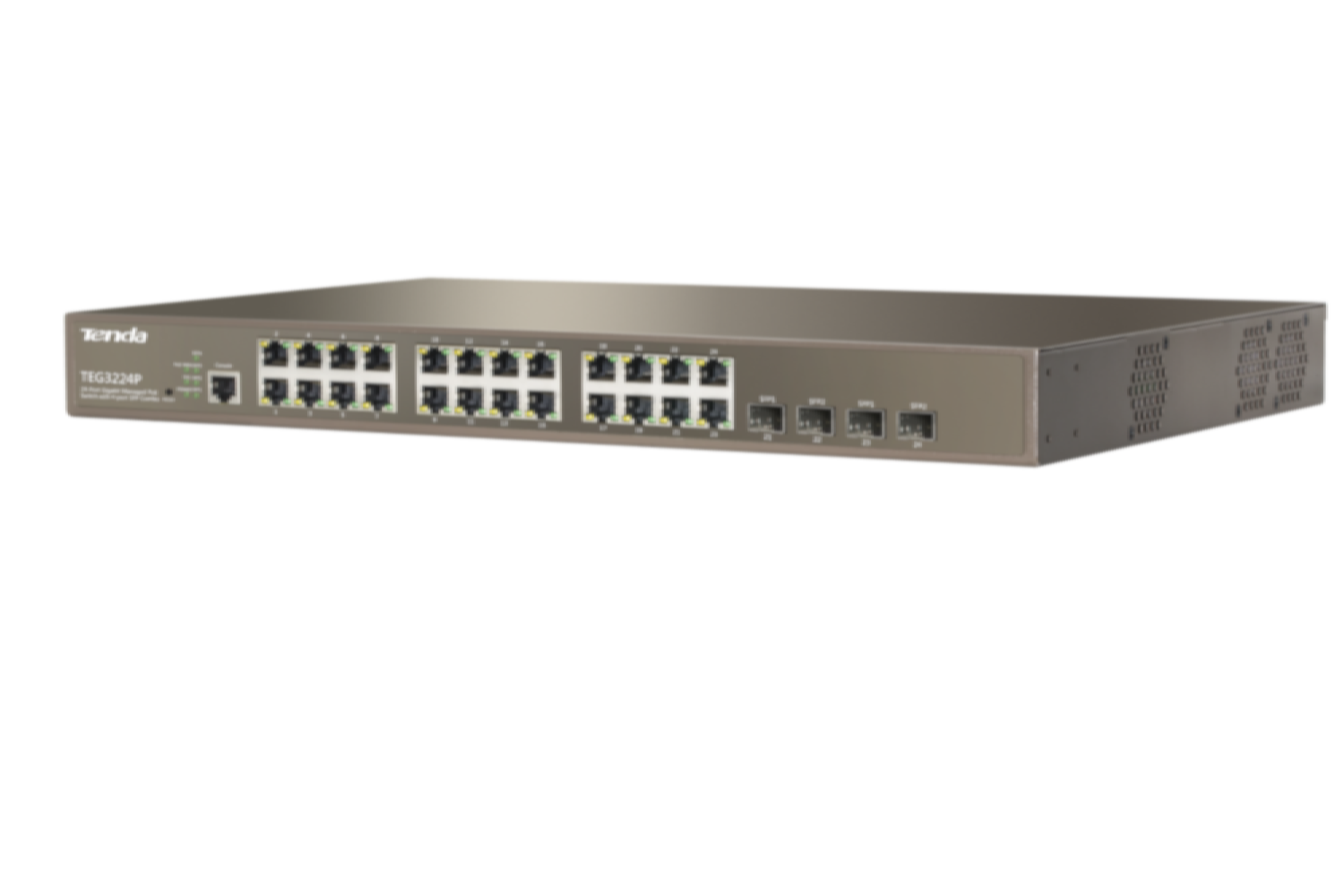 24-Port Gigabit Managed PoE Switch with 4-Port SFP