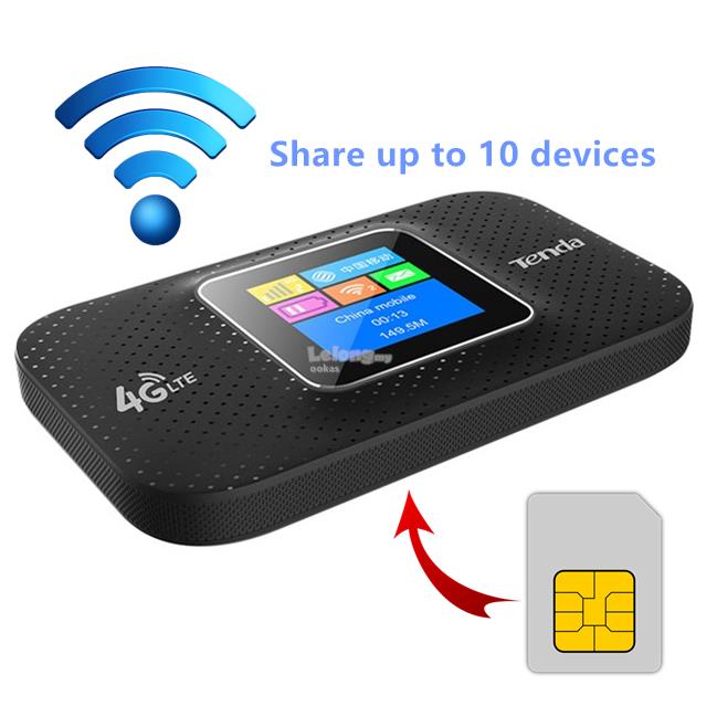 Routeur carte SIM 4G LTE Tenda 4G185 sans fil mobile de poche