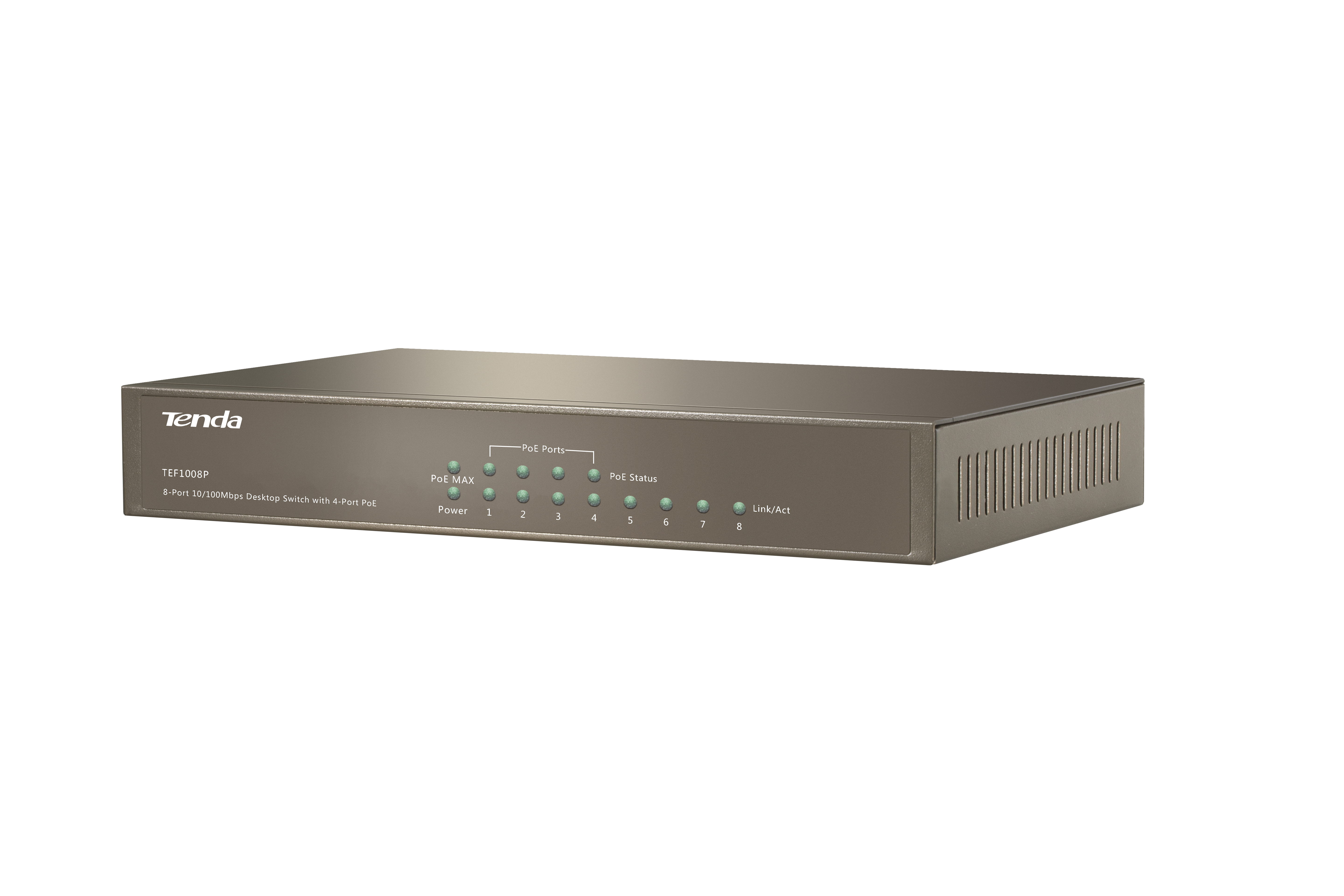 8-port 10/100M Switch / 4-Port PoE (Total 58w)