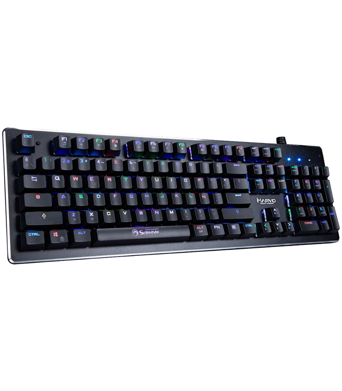 Clavier MARVO KG935 mécanique Blue Switch gamer rétro-éclairage RGB