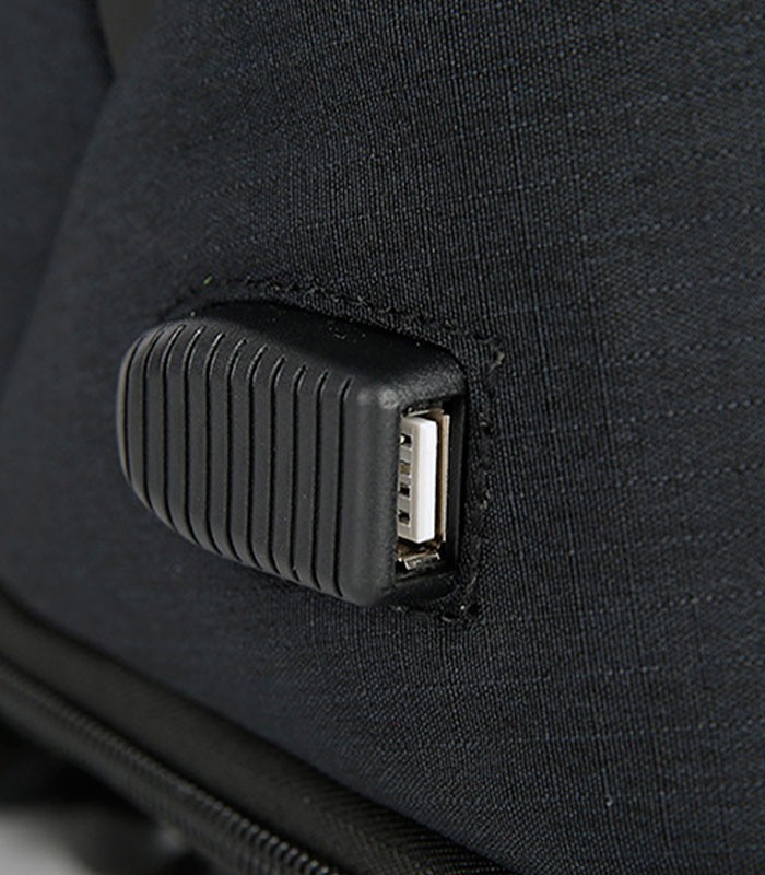 Sac à dos antivol avec port USB intégré