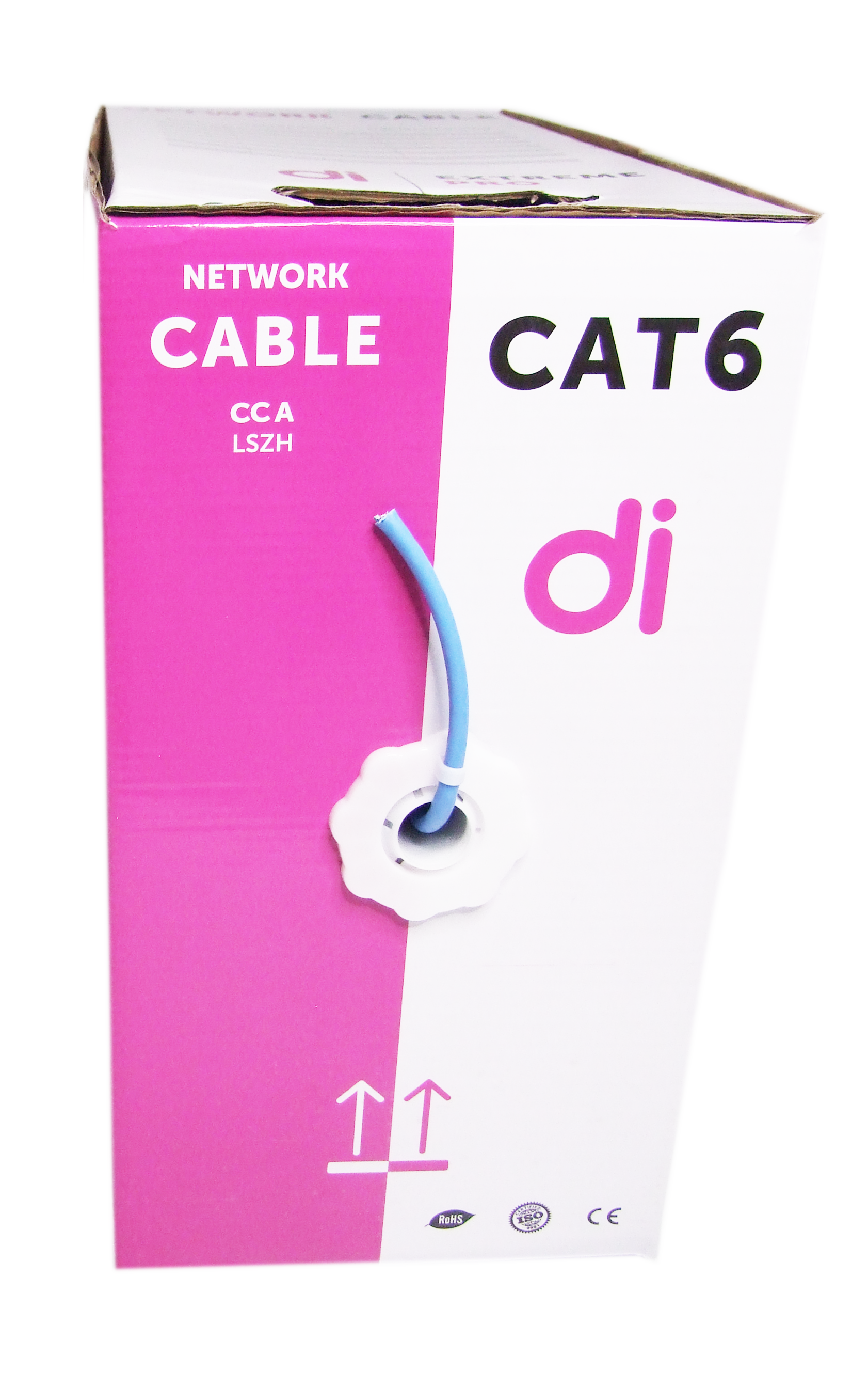 Bobine CAT6 Cable Reseaux 305m DI - Bleu