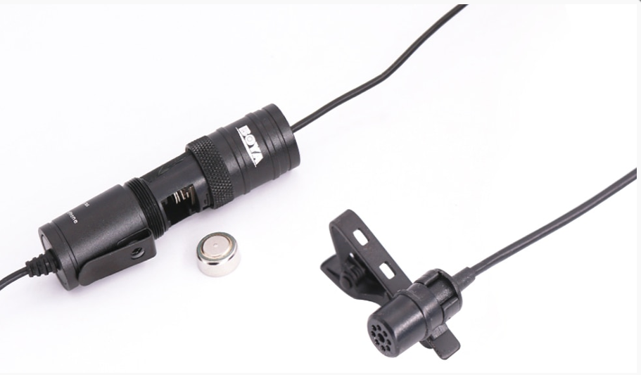Microphone BOYA M1 Avec Câble 4 m, Micro-cravate pour Conférences et Enregistrements