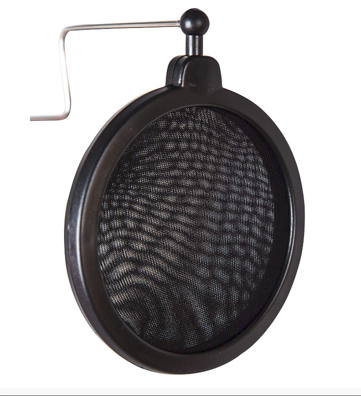 Support de Microphone Professionnel avec Support Portable et un Filtre Anti-Pop