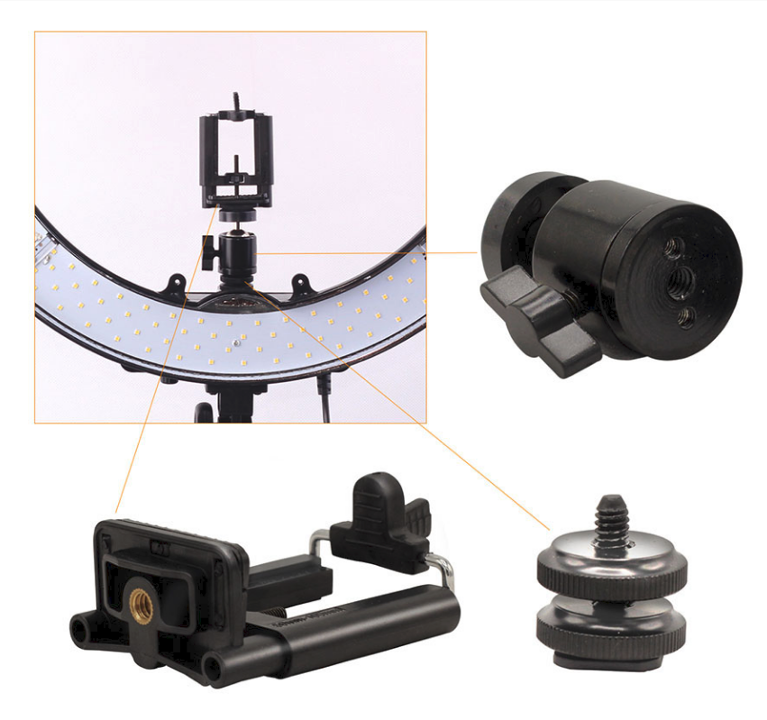 Anneau lumineux LED avec Trépied Support Pour La Photographie Caméra Photo/Studio/téléphone/vidéo