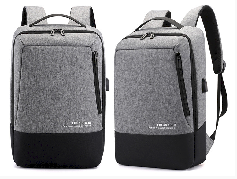 Sac à Dos pour Ordinateur et  Voyage, avec USB Chargeur et une grande capacité