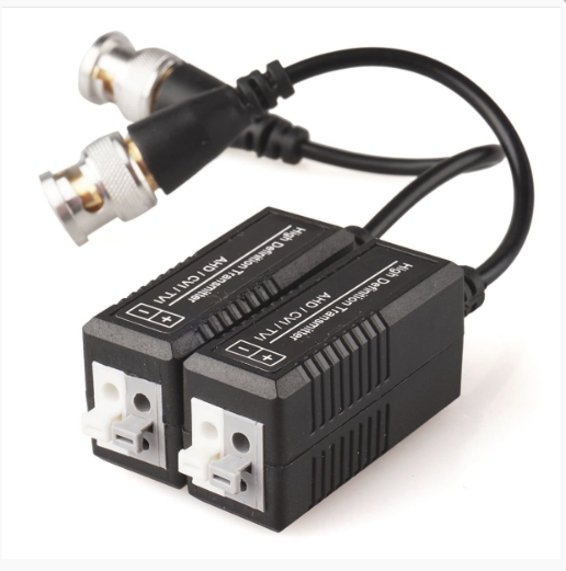 Kit de 2 emetteurs Video balun - AHD/CVI/TVI 600M
