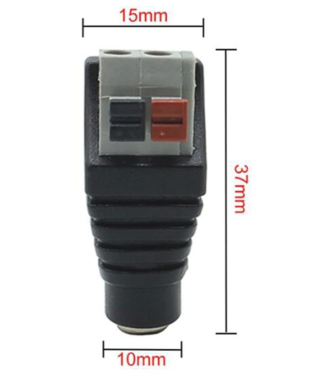 Connecteur DC  ronde mâle