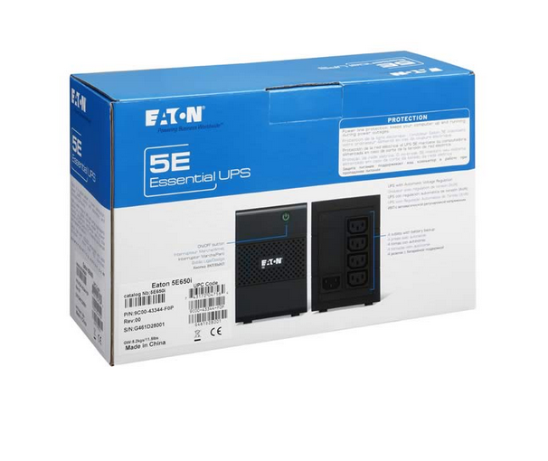 Onduleur Line Interactive Eaton 5E 650VA 230V