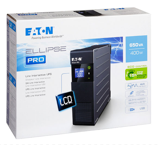 Onduleur Line Interactive Eaton Ellipse PRO 650 FR (ELP650FR)