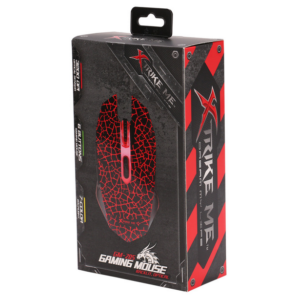 Souris Gamer  XTRIKE GM-205 avec 6 Boutons et
