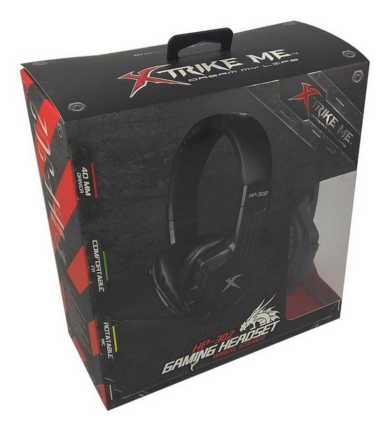 Casque Stereo Gamer XTRIKE HP-302 avec Microphone