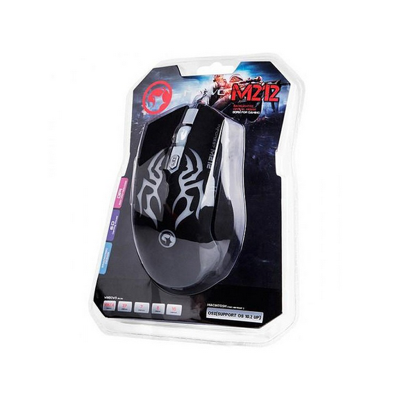 Souris Marvo M212 avec 6 boutons et 7 couleurs LED