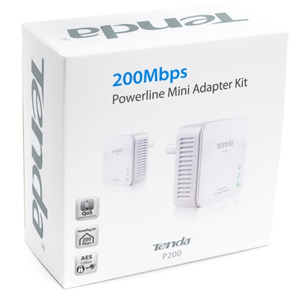 KIT Tenda P200 2 adaptateurs CPL Format NANO 200Mbps