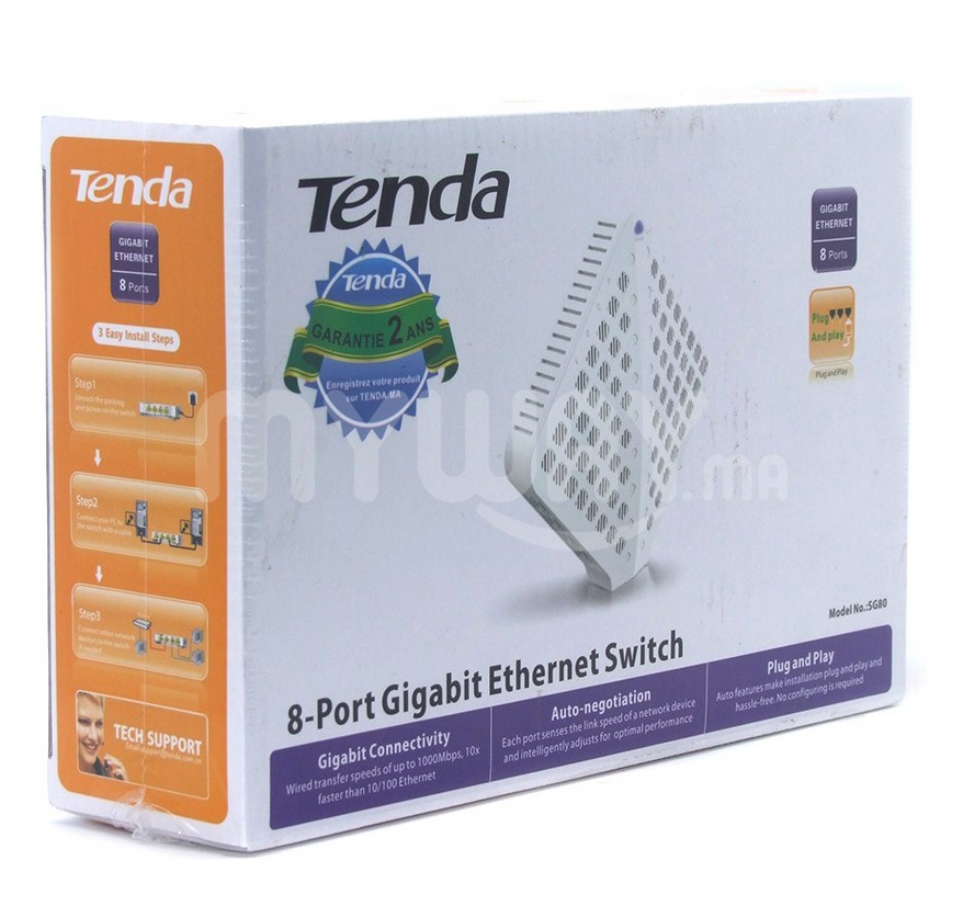 Switch Gigabit 8 Ports - CN