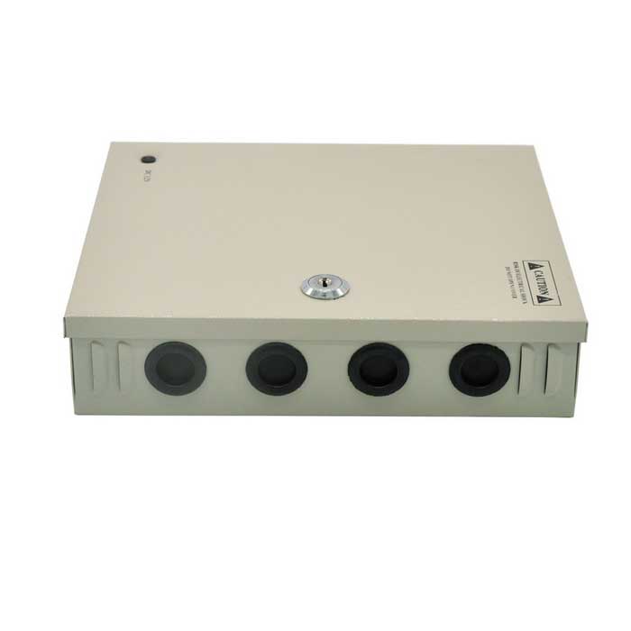 Boite d'alimentation/distribution electrique 12V - 20A - 18 Sorties