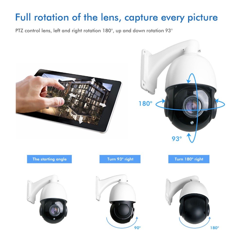 Mini Dome PTZ - 2MP - 4en1 - 36x Zoom - Sony