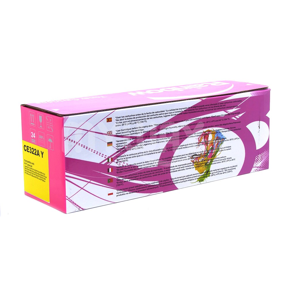 Cartouche de Toner Compatible CE322A Y