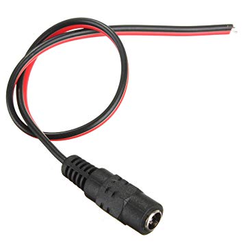 Prise D'ALIMENTATION CC FEMELLE 12V Pour CCTV Caméra