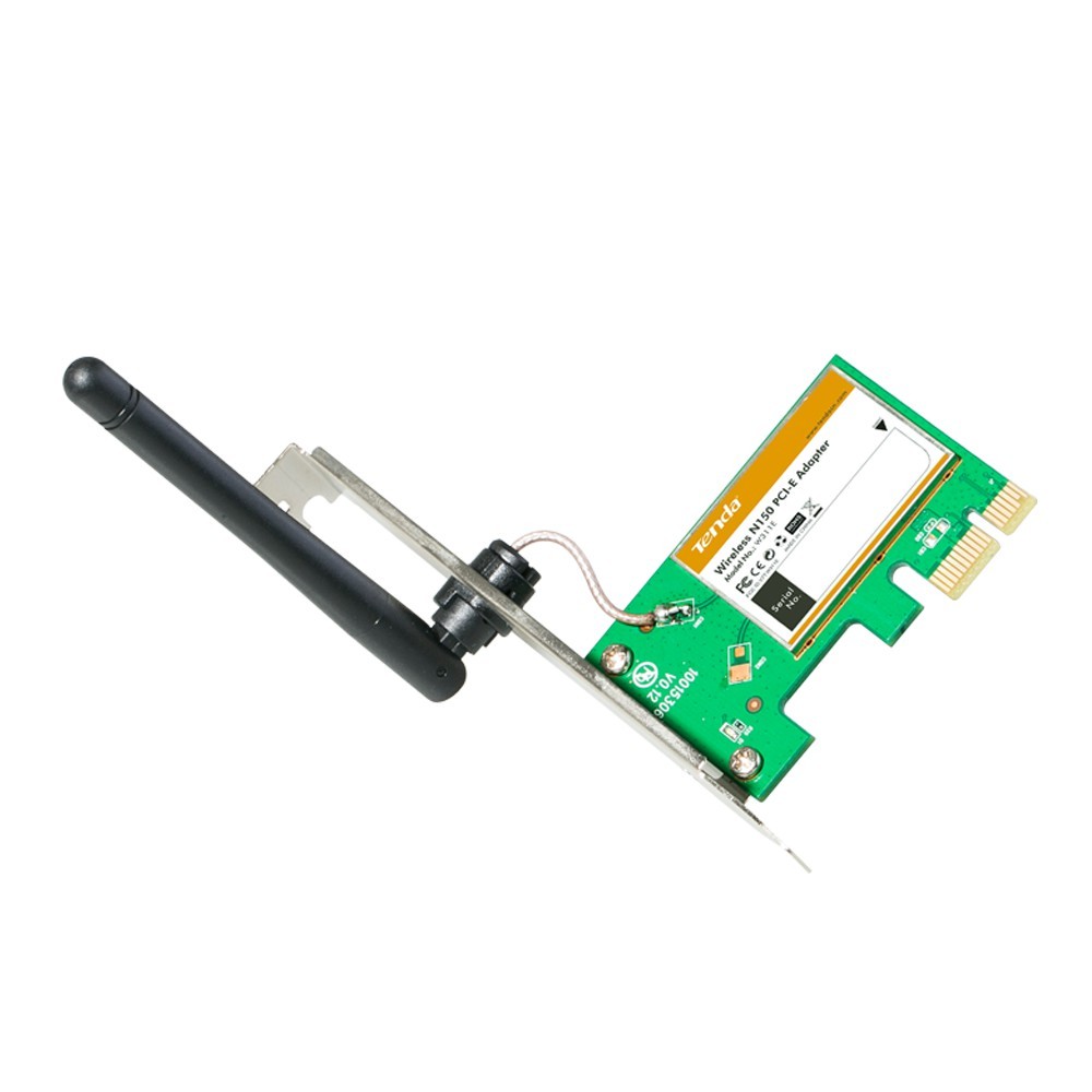 Tenda W311E Adaptateur PCI-Express Wi-Fi N150 Antenne Integrée