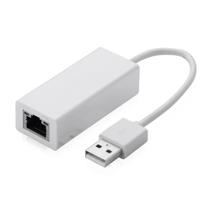 Adaptateur USB 2.0 vers Ethernet RJ45