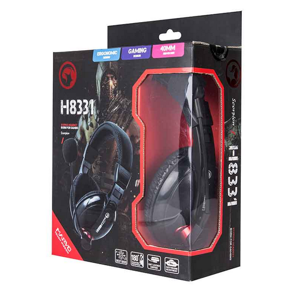 Casque MARVO H8331 pour gamer avec Microphone - (liq)