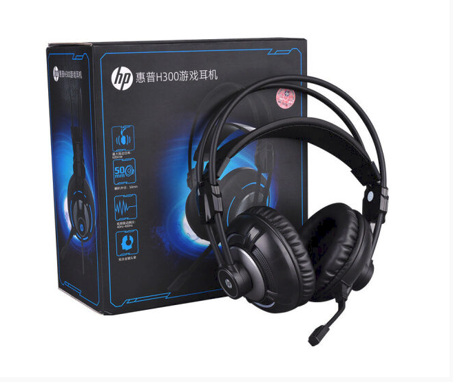Casque Gamer Stéréo H300, Avec  Haut-parleur 4D et Microphone