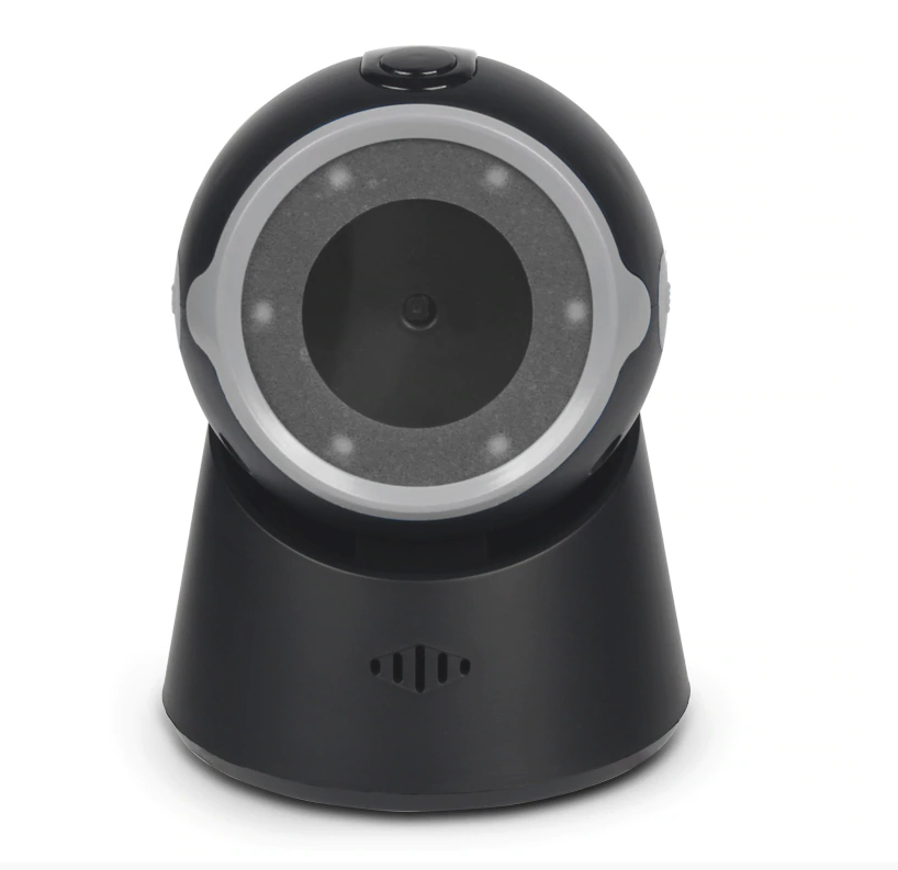 Scanner de code à barres 1D / 2D filaire USB de bureau