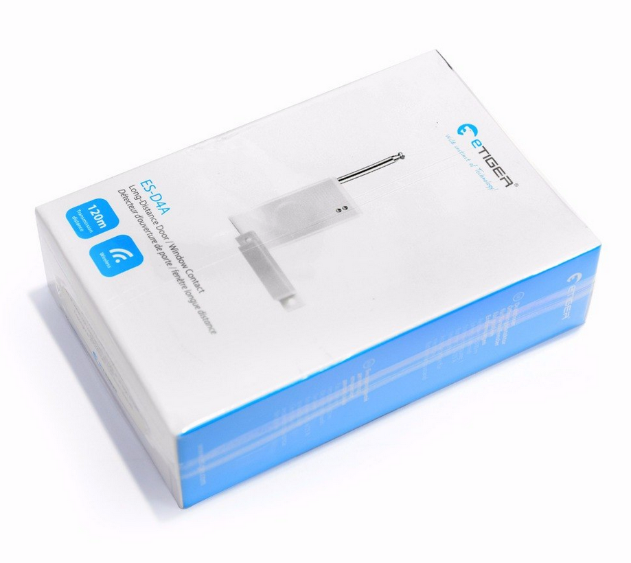 eTiger ES-D4A Détecteur d’ouverture de porte et fenêtre longue distance - (liq)