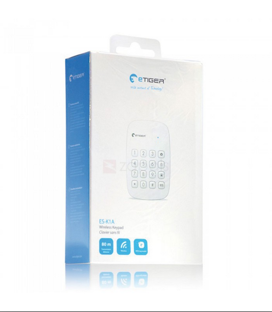 eTiger ES-K1A Clavier sans-fil et lecteur de badges pour alarme - (liq)