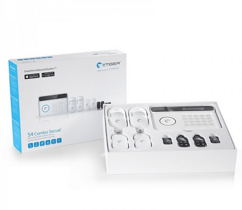 eTiger S4 combo secual Kit alarme sans fil avec ligne fixe