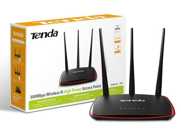 Point d'accès Tenda AP4 300 Mbps POE - 2 Antennes - (liq)