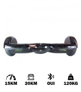 Hoverboard 6,5 Pouces avec poignée - Noir