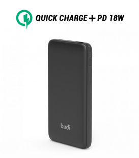 Power Bank Budi M8J086 10000mAH Noir - (liq)