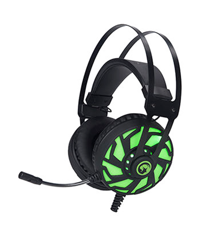 Micro-Casque MARVO HG9031 7.1 USB Surround Stéréo avec Microphone avec LED