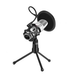 Support Trépied de Microphone Universel avec un Filtre Antichoc, Anti-pulvérisation