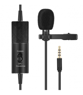 Microphone Câble R955S  Lavalier Multifonction Avec Câble Audio pour Conférences, Réunions.