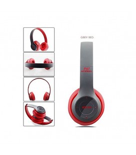 Casque Stéréo Bluetooth avec Lecteur pour carte mémoire