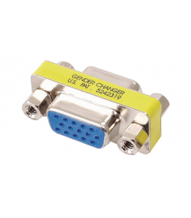 Mini Adaptateur VGA Femelle vers VGA Femelle - (liq)