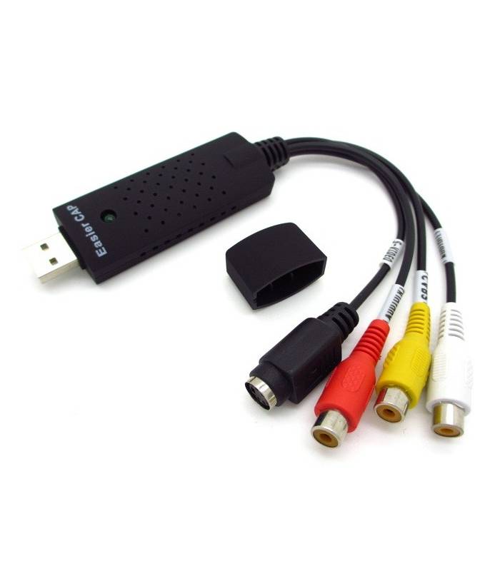EasierCAP - dc60-Clé USB d'acquisition vidéo RCA S-Vidéo