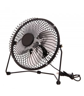 Ventilateur Mini USB Métal 8 Pouces - Ventilateur de bureau
