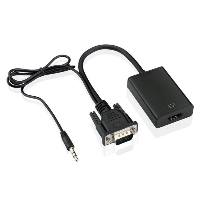 Adapteur VGA + Audio -> HDMI