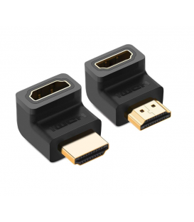 Connecteur HDMI mal-Femel - Coude - (liq)