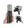 Microphone Professional à Condensateur Q8  avec Support pour diffusion, Studio, et Enregistrement de Son