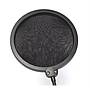 Filtre Anti-pop Protecteur Anti-bruit, Double couche pour Microphone, Avec Support Pivotant 360°