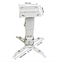 Support Métal pour Projecteur, Soutient 15kg, Ajustable et Rotatif 360 degrés