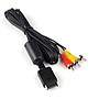 Câble AV pour PS2 et PS3 avec 3 RCA Câble TV, Offre vidéo et audio Haute qualité