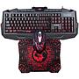 Pack Marvo KM400+G1 Clavier Rétro éclairé, Souris et tapis pour les gamers